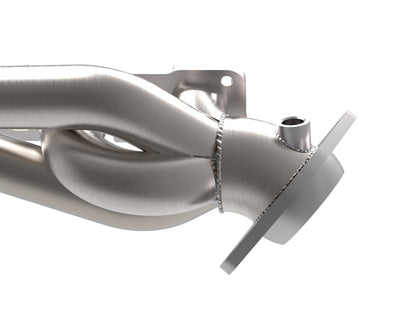 aFe 1-7/8" Twisted Steel 304SS Shorty Headers | Ram 1500 TRX V8-6.2L 2021 (48-32030)