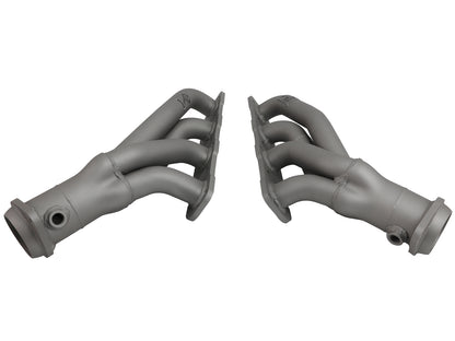 aFe Twisted Steel 304SS Short Header 15-22 Dodge Challenger SC V8-6.2L / 6.4L HEMI Titanium Coating