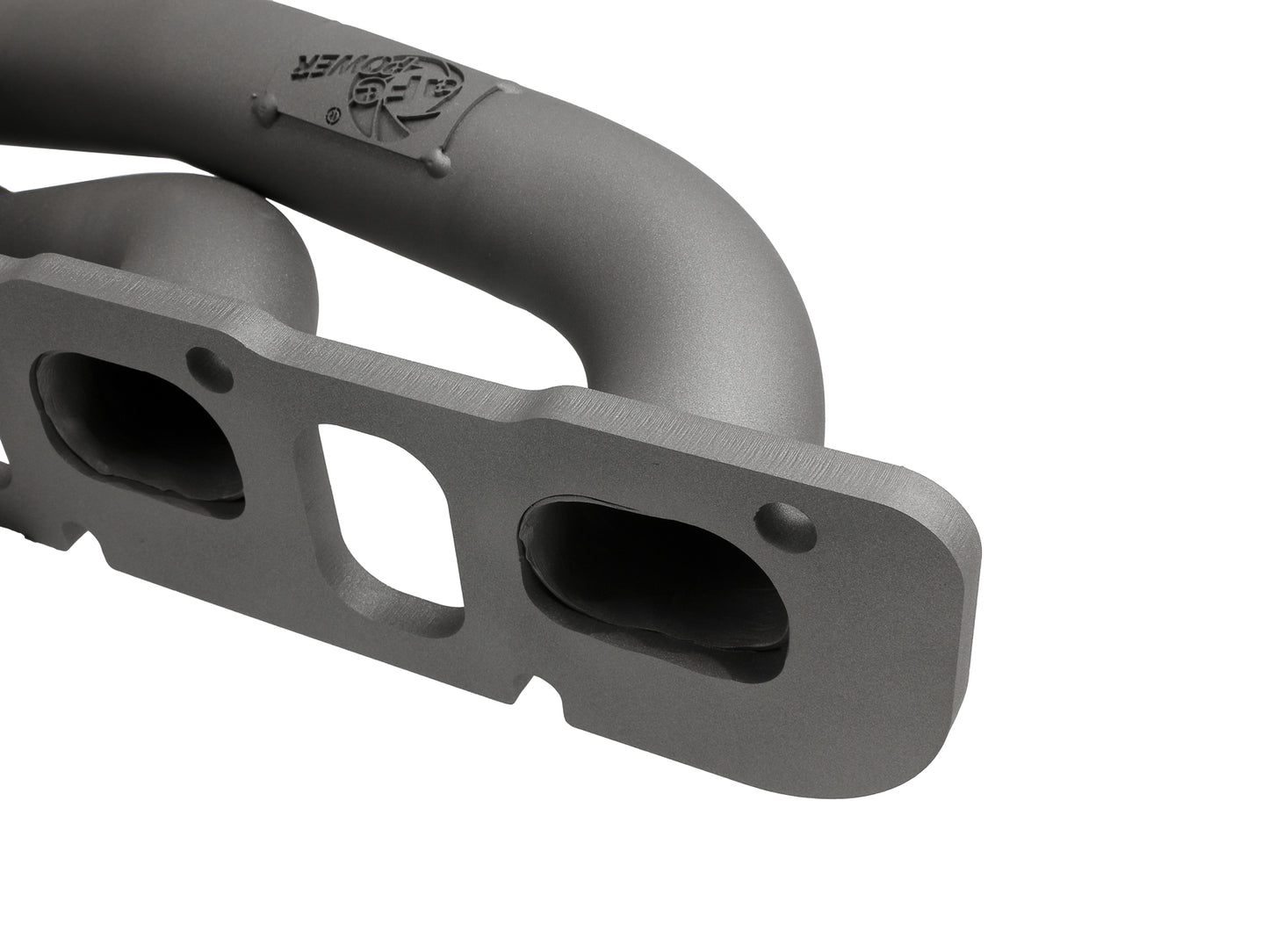 aFe Twisted Steel 304SS Short Header 15-22 Dodge Challenger SC V8-6.2L / 6.4L HEMI Titanium Coating