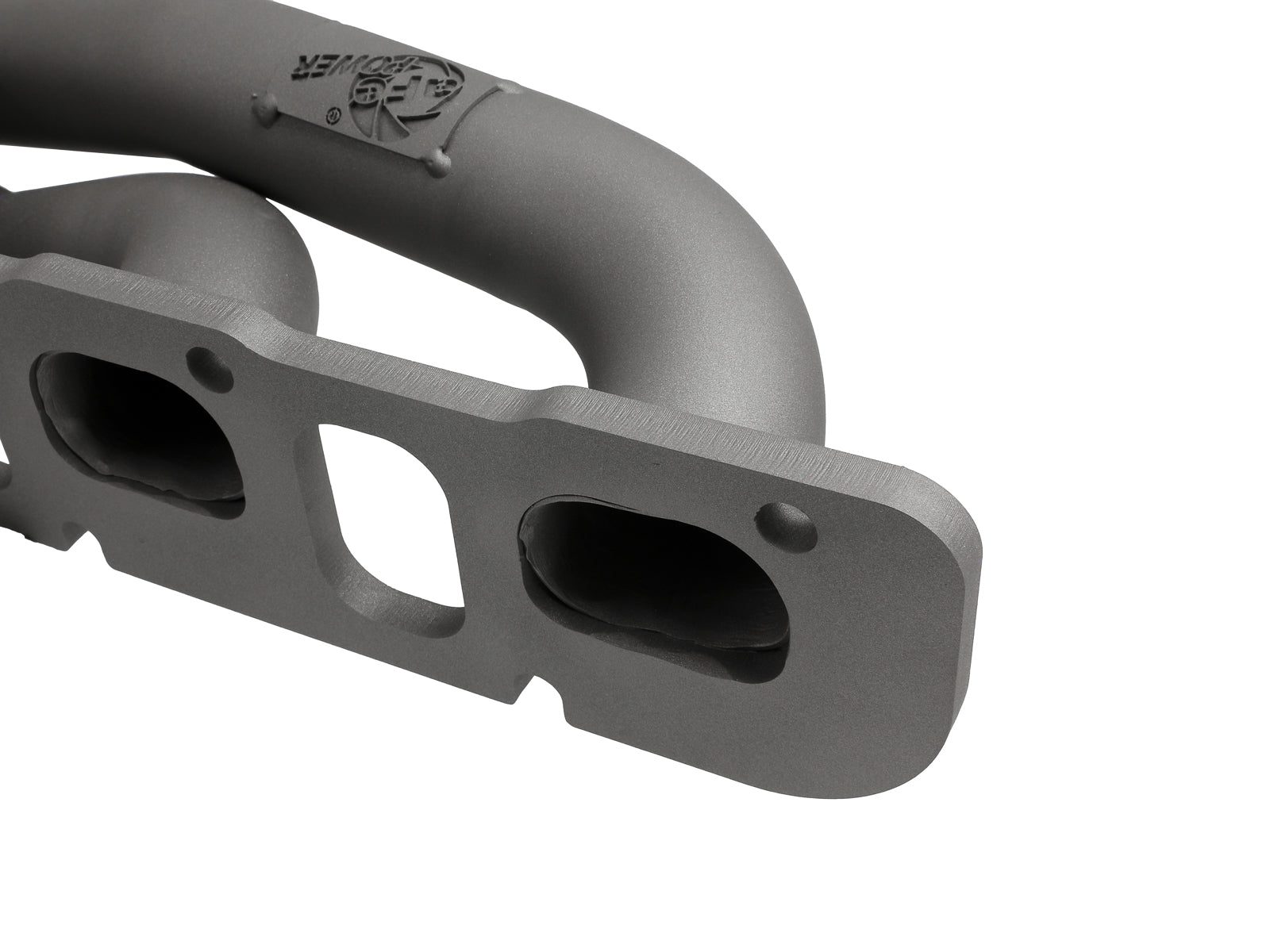 aFe Twisted Steel 304SS Short Header 15-22 Dodge Challenger SC V8-6.2L / 6.4L HEMI Titanium Coating