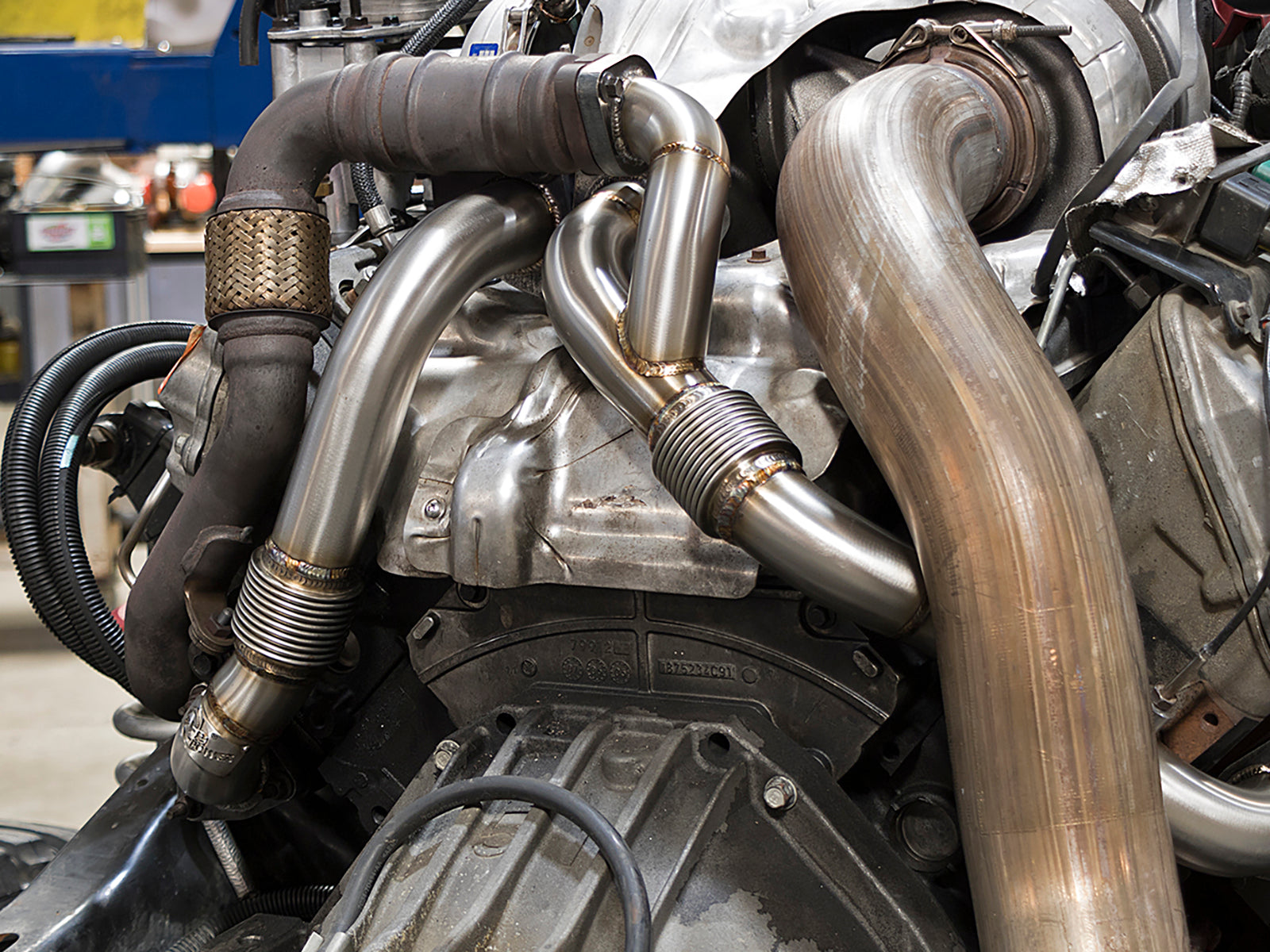 aFe Power Up-Pipes/Manifold | Ford 6.4L Diesel 08-10 (48-33016-PK)