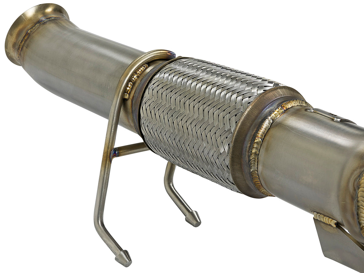 aFe Twisted Steel 3in SS Downpipe | Ford Focus RS (11-19) (48-33024-HC)