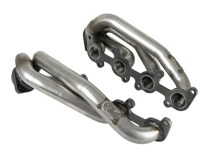 aFe Twisted Steel 1-5/8in SS Headers | Ford F-150 15-22 (48-33025-1)