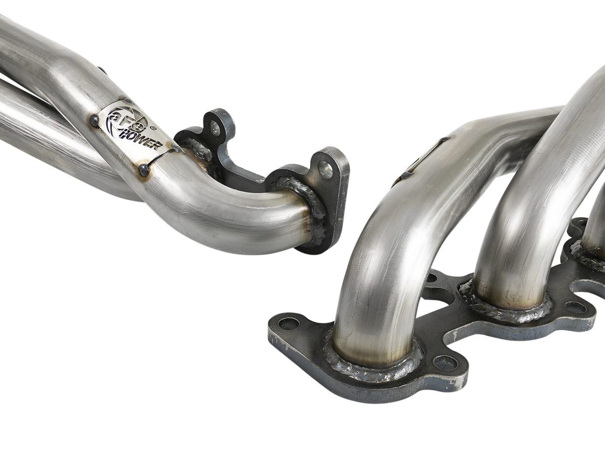 aFe Twisted Steel 1-5/8in SS Headers | Ford F-150 15-22 (48-33025-1)