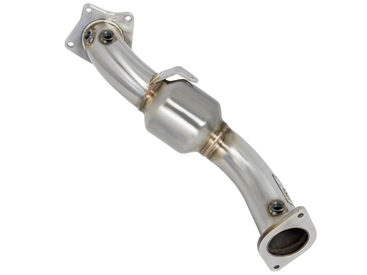 aFe Twisted Steel Down-Pipe Catted | Cadillac ATS 13-16/15-19, Camaro 16-26 (48-34126-HC)