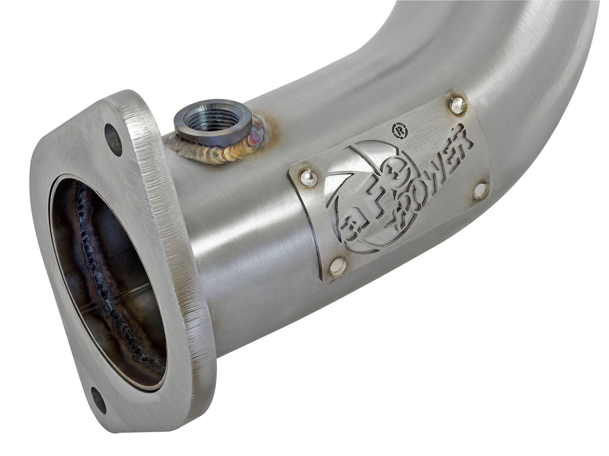 aFe Twisted Steel Down-Pipe Catted | Cadillac ATS 13-16/15-19, Camaro 16-26 (48-34126-HC)