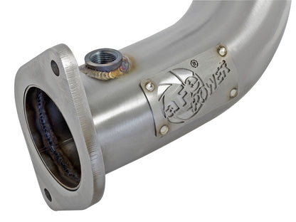 aFe Twisted Steel Down-Pipe Catted | Cadillac ATS 13-16/15-19, Camaro 16-26 (48-34126-HC)