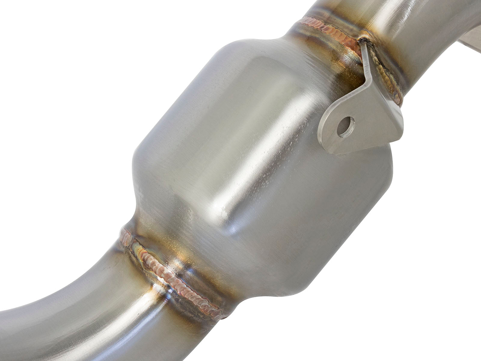 aFe Twisted Steel Down-Pipe Catted | Cadillac ATS 13-16/15-19, Camaro 16-26 (48-34126-HC)