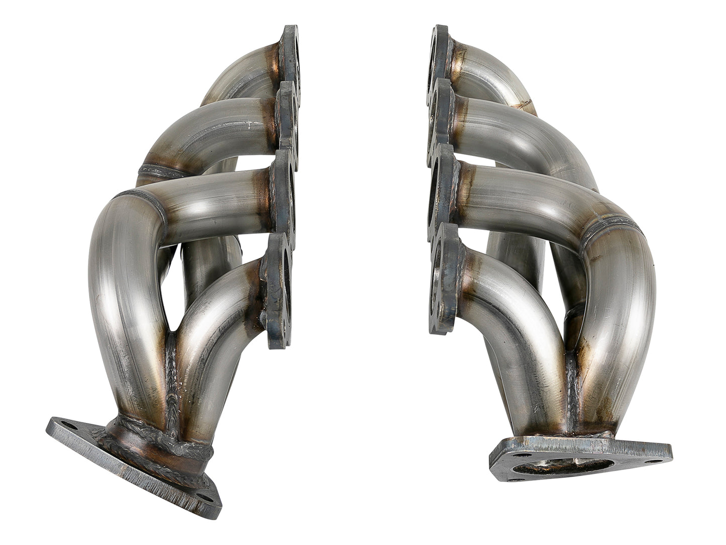 aFe Twisted Steel 1-3/4in 304SS Shorty Headers | GM Silverado/Sierra 1500 V8-5.3L/6.2L (19+) (48-34134)