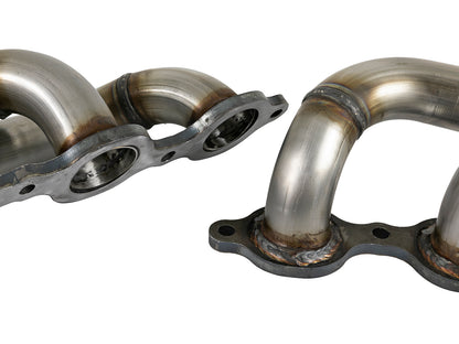 aFe Twisted Steel 1-3/4in 304SS Shorty Headers | GM Silverado/Sierra 1500 V8-5.3L/6.2L (19+) (48-34134)