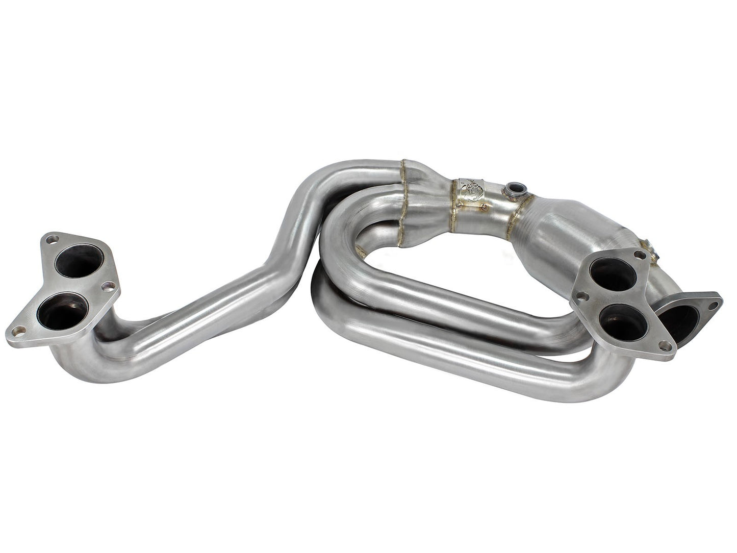 aFe 1-5/8" 304 SS Long Tube Header w/Cat | Toyota 86/FRS/BRZ (12-17) (48-36005-1HC)
