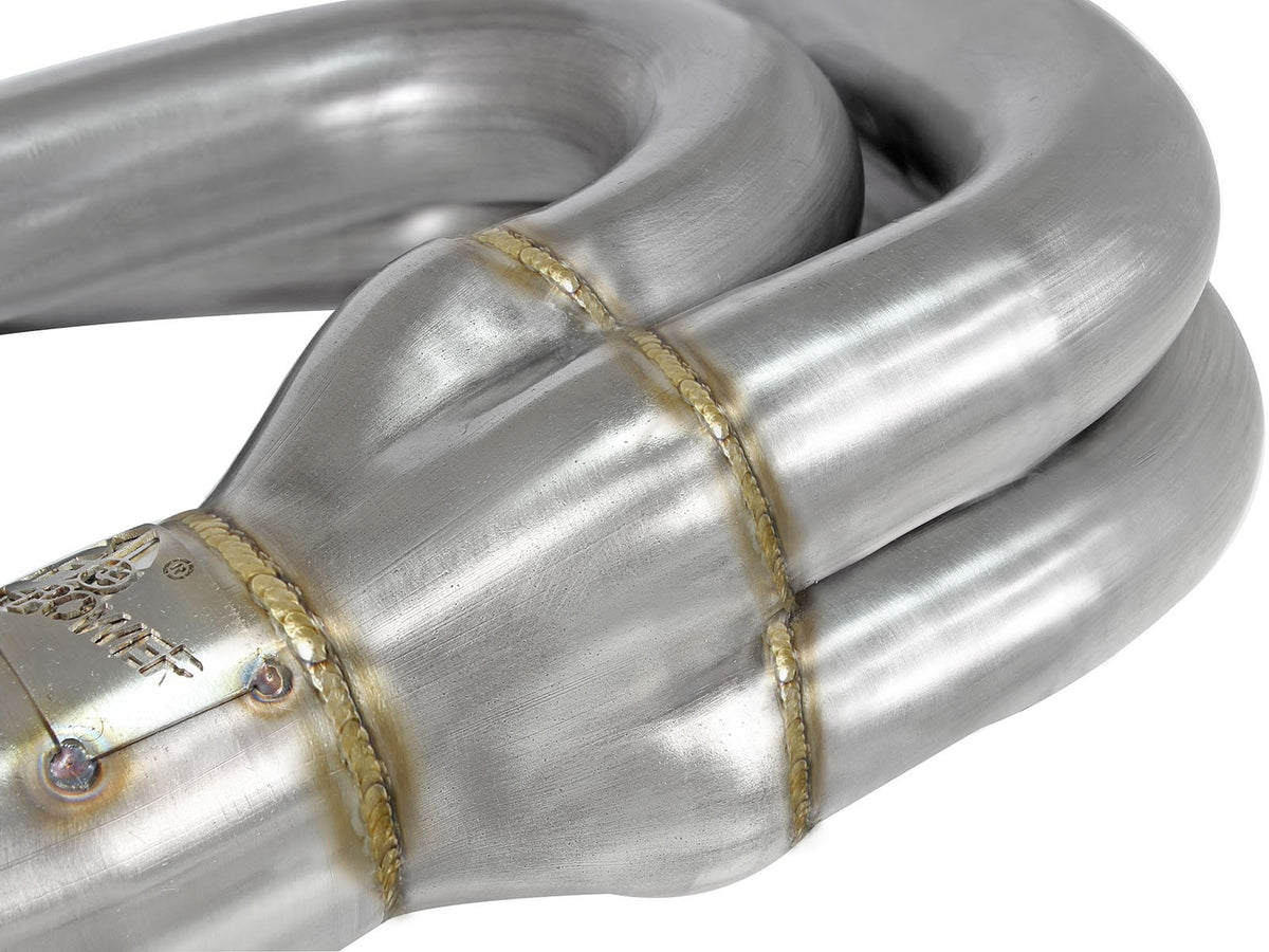 aFe 1-5/8" 304 SS Long Tube Header w/Cat | Toyota 86/FRS/BRZ (12-17) (48-36005-1HC)