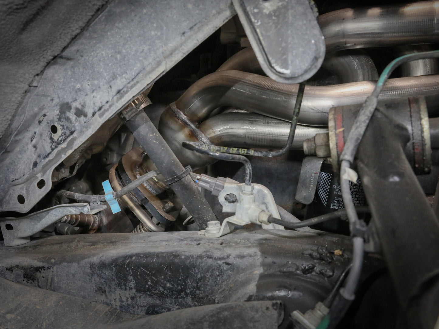 aFe Twisted Steel 1-5/8in D&S Long Tube Header | Toyota Tacoma 04-15 (48-36018)