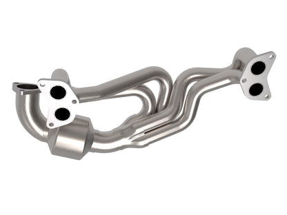 aFe Twisted Steel 1-5/8-2-1/2in SS Header w/ Cat | Subaru Outback/Legacy (09-23) (48-36804-HC)