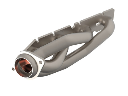 aFe Twisted Steel 11-21 Jeep Grand Cherokee WK2 5.7L V8 Titanium Headers Ceramic Coated (48-38029-T)