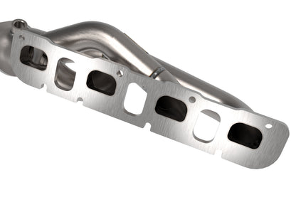aFe 21-22 Jeep Wrangler 392 Twisted Steel Header 1-7/8" to 2-3/4" 304 SS Raw Finish (48-38031)