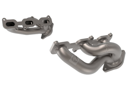 aFe Twisted Steel Shorty Header | Ford Mustang 05-23 V6 3.7L (48-43031-T)