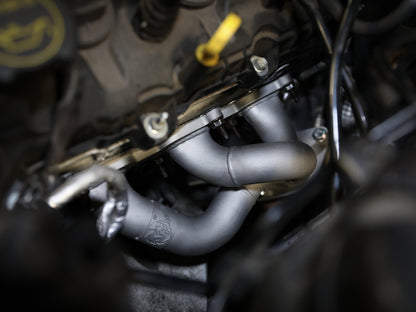 aFe Twisted Steel Shorty Header | Ford Mustang 05-23 V6 3.7L (48-43031-T)