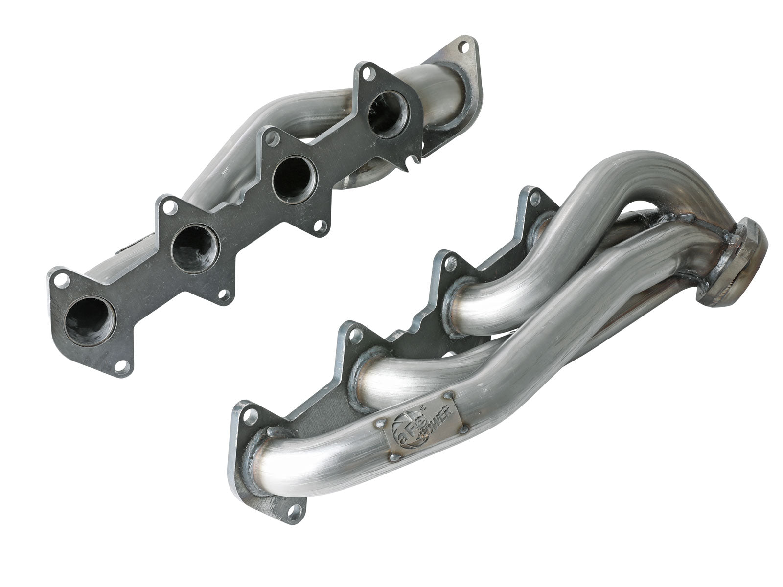 aFe Twisted Steel 409SS Shorty Header | Ford F-150 04-10 (48-43032)
