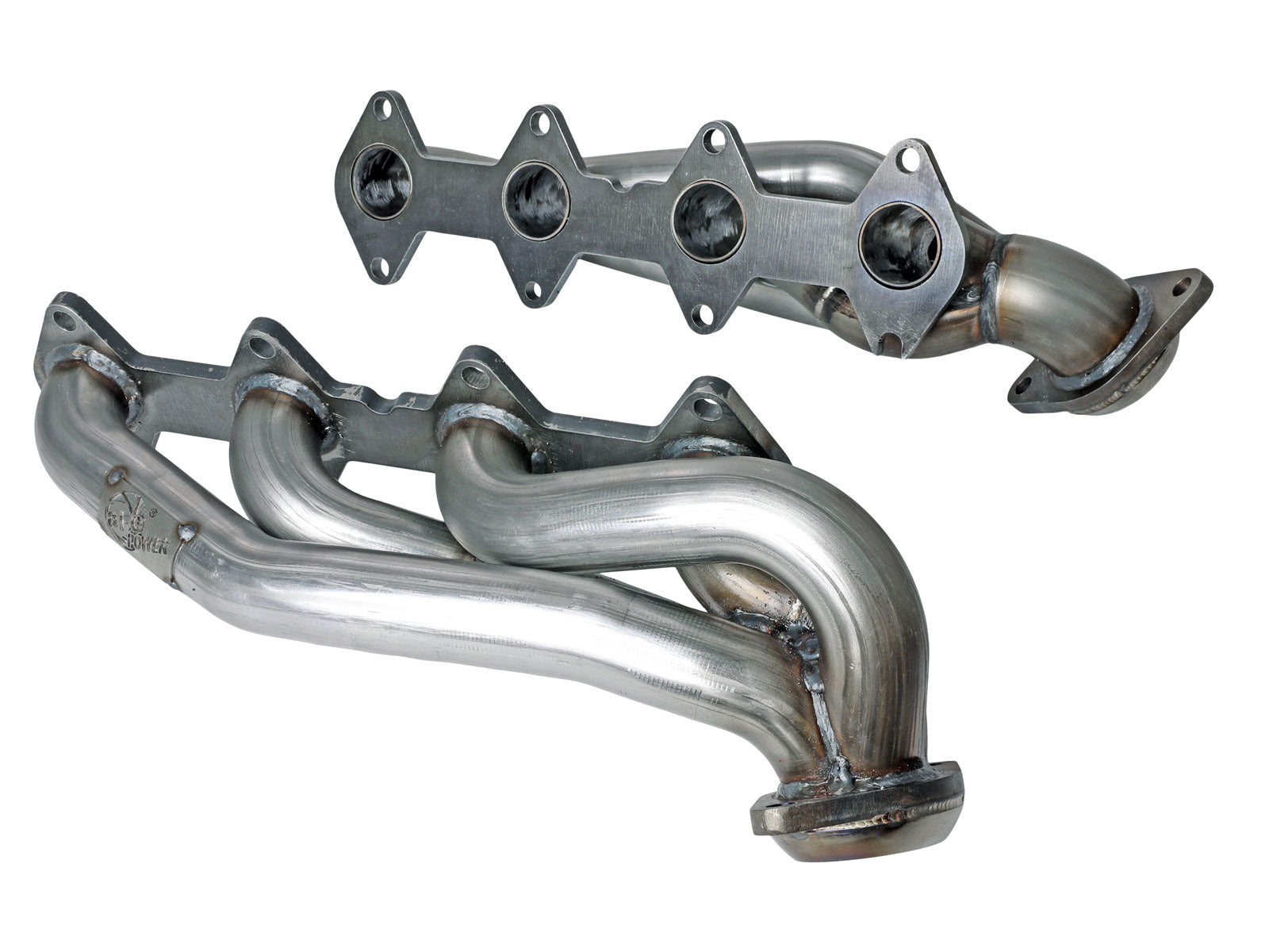 aFe Twisted Steel 409SS Shorty Header | Ford F-150 04-10 (48-43032)
