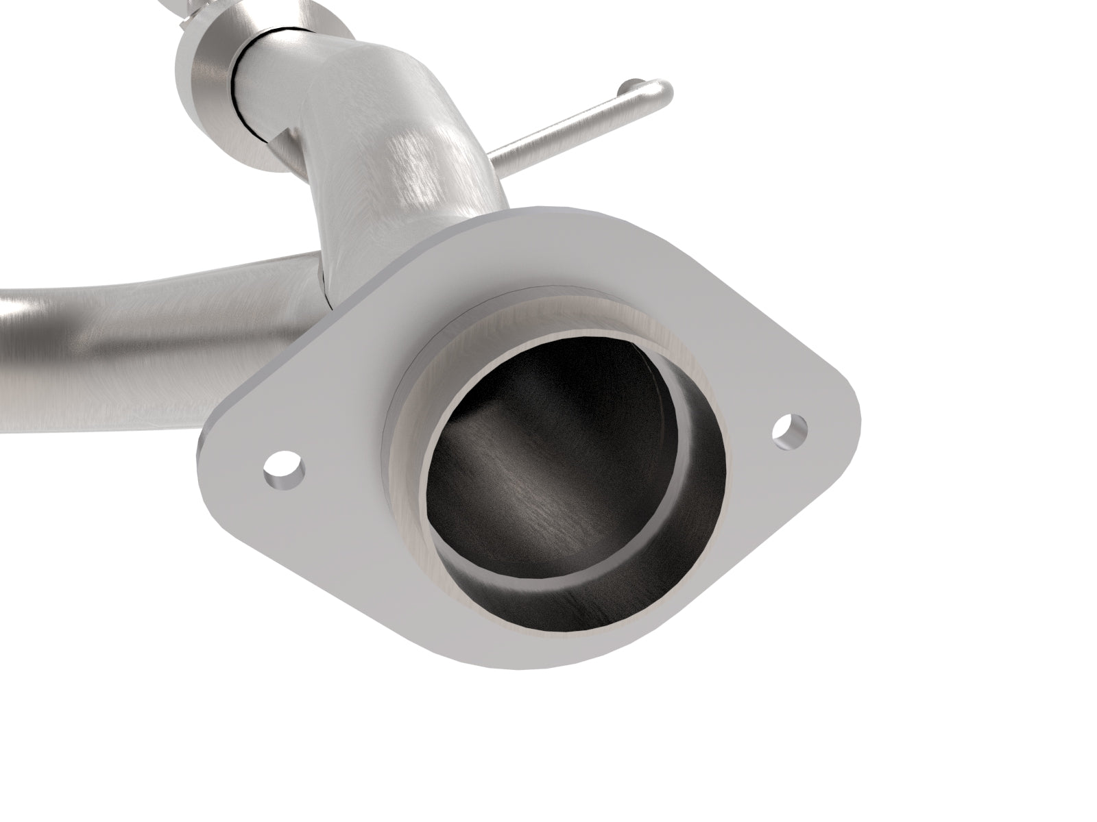 aFe 2-3 IN Twisted Steel Y-Pipe w/Cat | Toyota Tacoma V6 4.0L (05-15) (48-46006-RC)