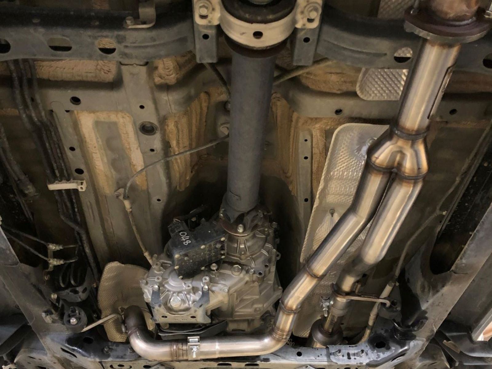 aFe Twisted Steel Y-Pipe w/Cat SS | Toyota Tacoma V6 3.5L 4WD (16-20) (48-46013-RC)