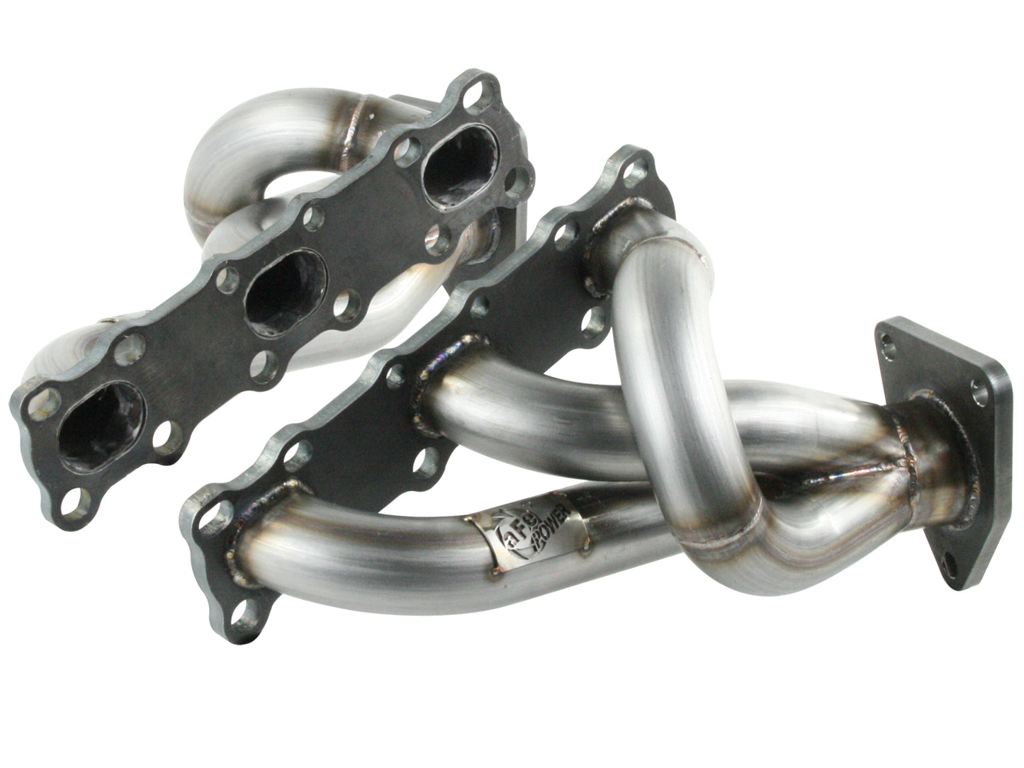 aFe Twisted Steel 409 SS Shorty Header | Nissan V6-4.0L (05-09) (48-46101)