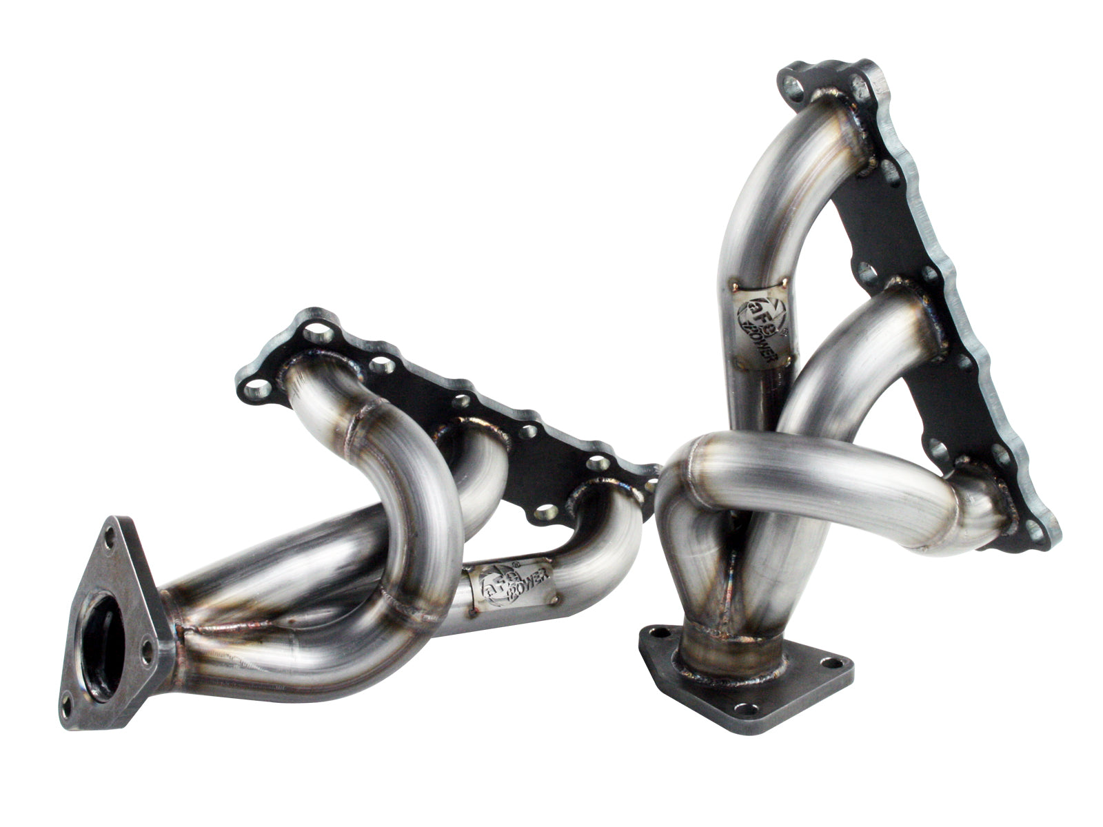 aFe Twisted Steel 409 SS Shorty Header | Nissan V6-4.0L (05-09) (48-46101)