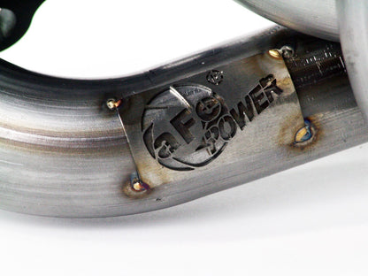aFe Twisted Steel 409 SS Shorty Header | Nissan V6-4.0L (05-09) (48-46101)