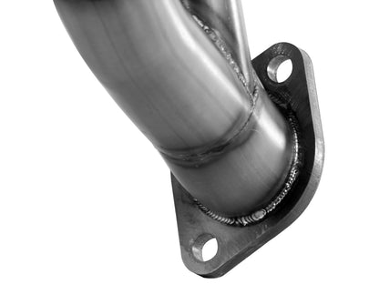 aFe Twisted Steel 409 Stainless Steel Shorty Header | Jeep Wrangler YJ (91-99) I6-4.0L (48-46201)
