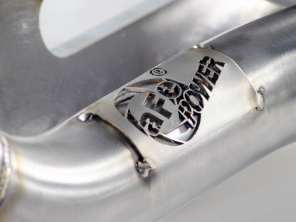 aFe Twisted Steel 409 SS Short Tube Header | Jeep TJ I6-4.0L (00-06) (48-46202)