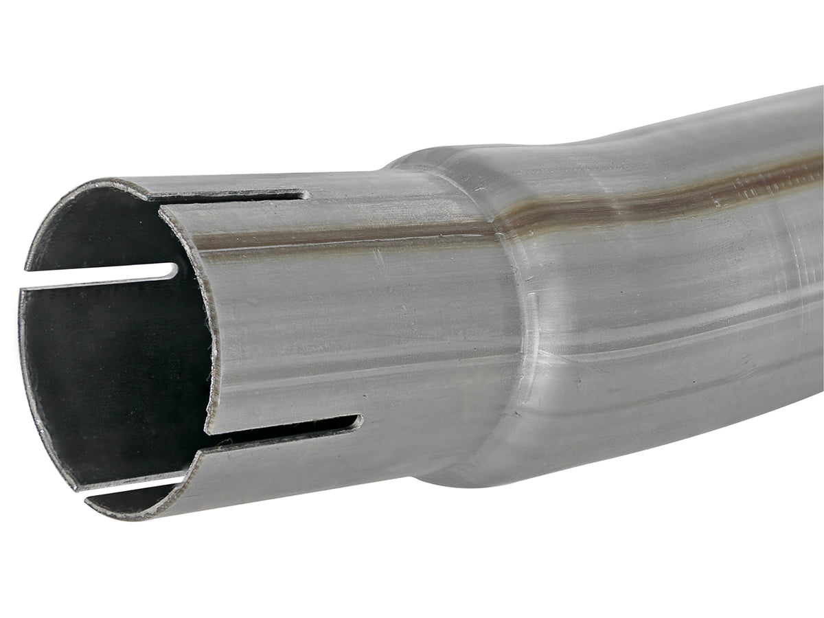 aFe Twisted Steel 2in SS Loop Delete Down-Pipe | Jeep JL/Gladiator (18+) (48-48024)