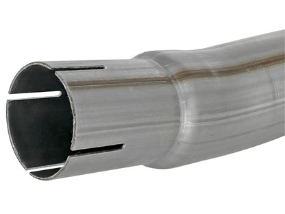 aFe Twisted Steel 2in SS Loop Delete Down-Pipe | Jeep JL/Gladiator (18+) (48-48024)