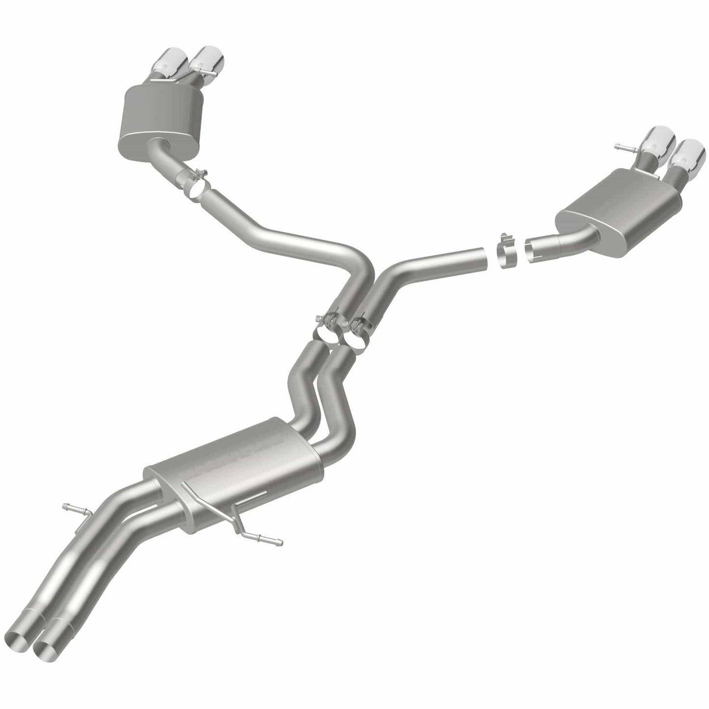 MagnaFlow 2008-2012 Audi S5 Sport Series Cat-Back Performance Exhaust System
