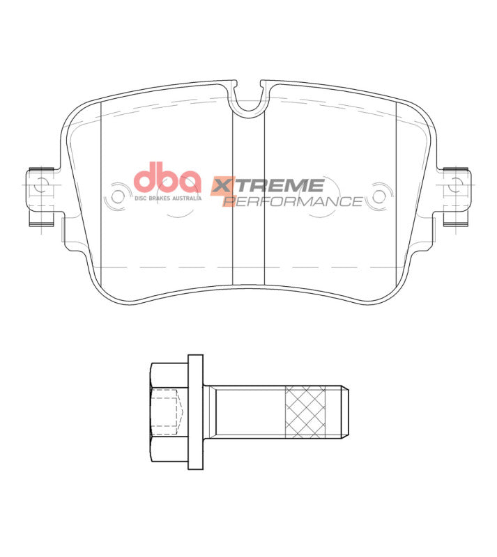 DBA Rear XP Performance Brake Pads | Audi A8 Quattro (19-21) (DB15031XP)