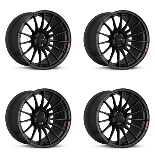 (set of 4) Enkei RS05-RR Matte Gunmetal | 20x10" +35mm | 5x114.3mm Wheel