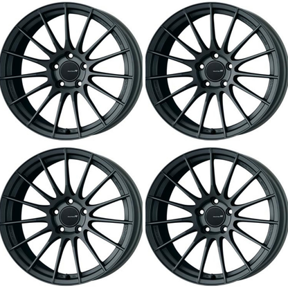 (set of 4) Enkei RS05-RR Matte Gunmetal | 18x10" +32mm | 5x112mm Wheel
