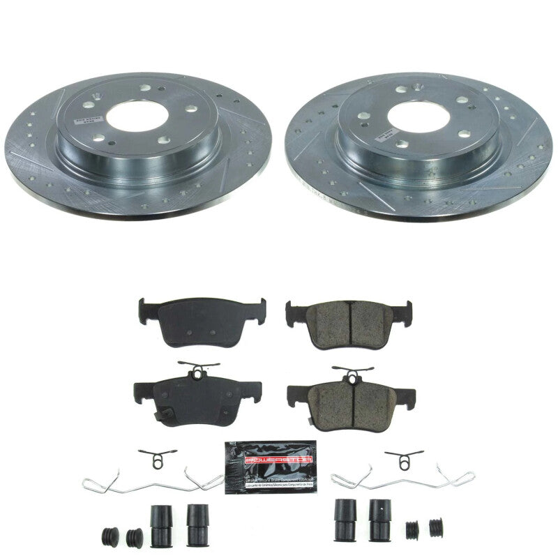 PowerStop 23-25 Acura Integra Rear Z23 Evolution Brake Kit (K9218)