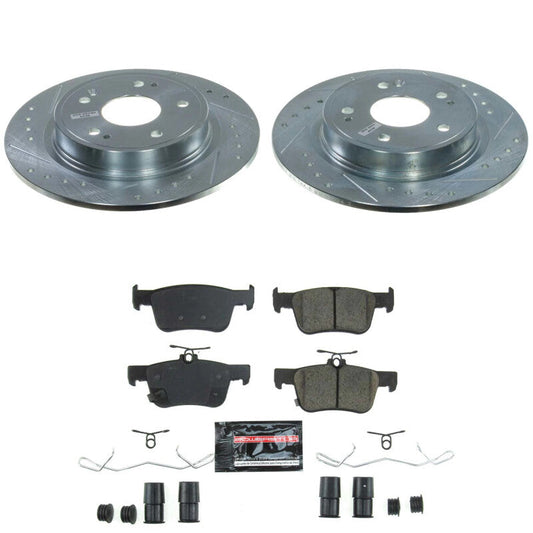 PowerStop 23-25 Acura Integra Rear Z23 Evolution Brake Kit (K9218)