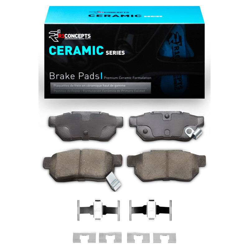 R1 Concepts Ceram Pads & Hardware | Acura Integra 88-01 (2310-0374-01)