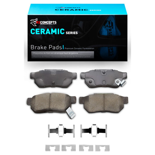 R1 Concepts Ceram Pads & Hardware | Acura Integra 88-01 (2310-0374-01)