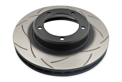 DBA T2 Slotted Front Brake Rotor (Reverse Mount) | Toyota 70 Landcruiser 98-06 (DBA790S)