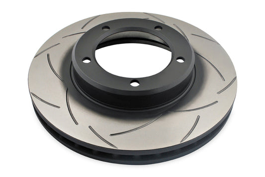 DBA T2 Slotted Front Brake Rotor (Reverse Mount) | Toyota 70 Landcruiser 98-06 (DBA790S)