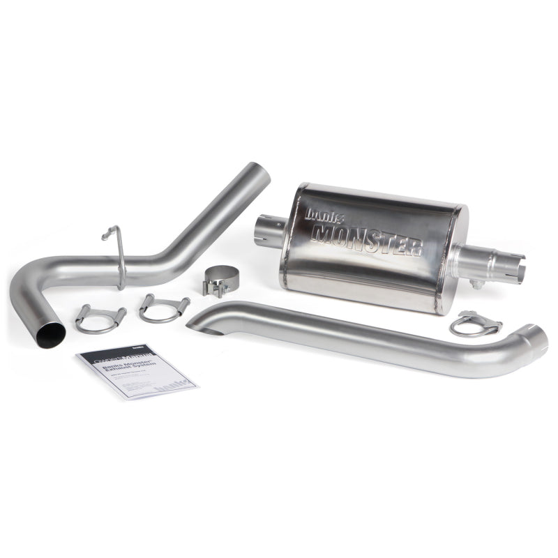 Banks Power 51360 Monster Exhaust for 87-01 Jeep Cherokee XJ 4.0L