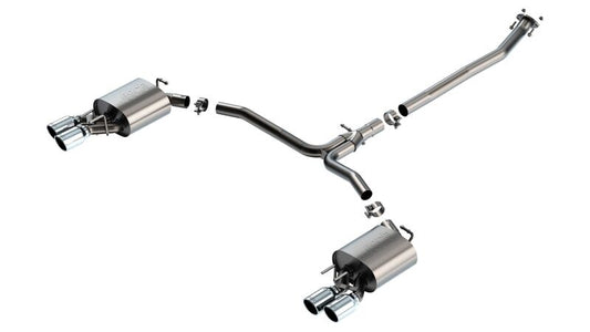 Borla 18-22 Toyota Camry XSE S-Type Cat-Back Exhaust | Toyota Camry (18-22) (BC140853)