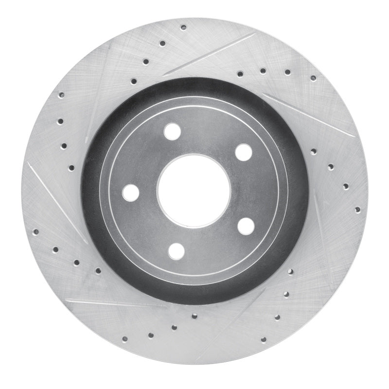 DFC D&S Silver Brake Rotor (FRONT LEFT): Jeep Grand Cherokee (06-10)