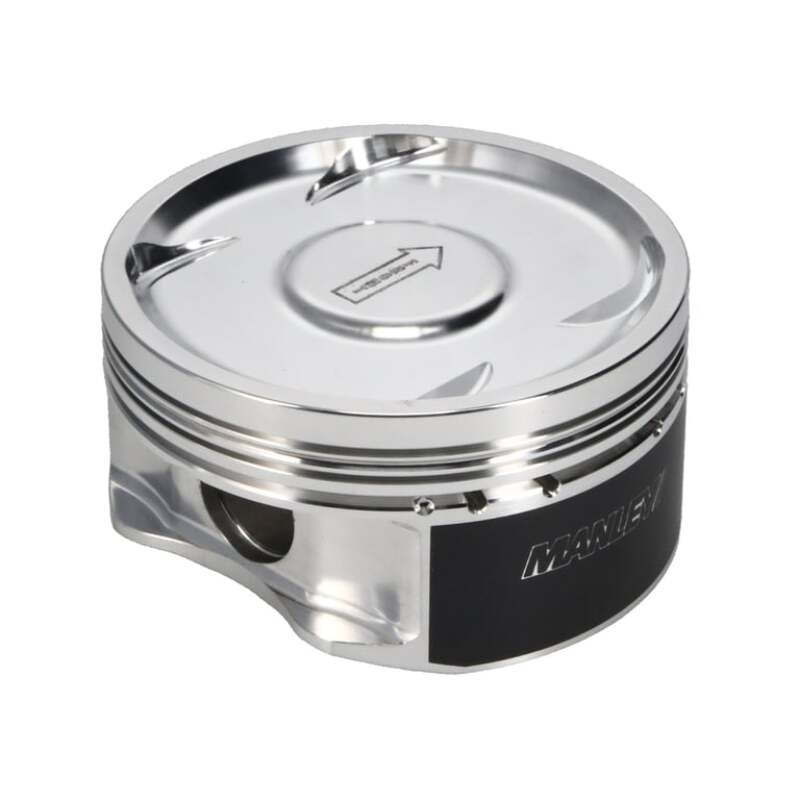 Manley 99.75mm STD Stroke +.25mm Bore Dish Single Piston and Ring | Subaru WRX STi (04+) (612002C-1)