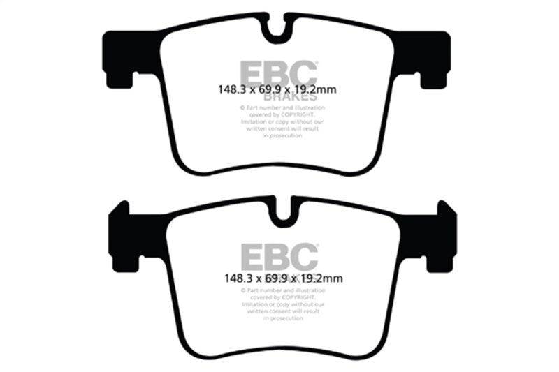 EBC DP52105NDX fits BMW 11-17 X3 F25 2.0T Bluestuff Front Brake Pads
