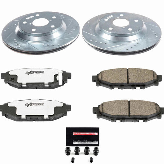 PowerStop 2024 Subaru Impreza Rear Z26 Street Brake Kit (K9304-26)