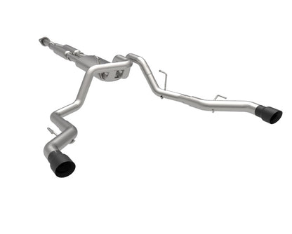 Kooks 3in Dual Cat-Back Rear Exit Exhaust | Ford F150 (15-20) 2.7/3.5/5.0L w/ Black Tips (13604220)